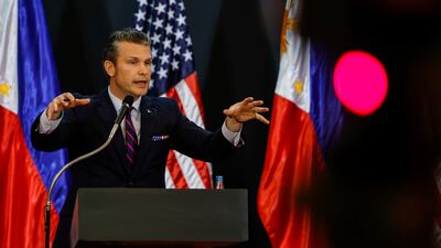 US Defence Secretary Pete Hegseth told reporters in the Philippines that American forces launched 'very effective and devastating strikes' against the Houthis. AP