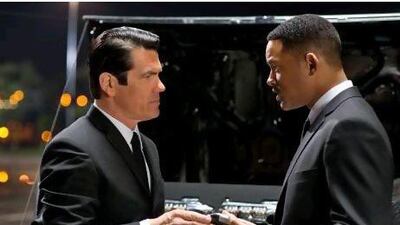 Josh Brolin, left, and Will Smith in Men in Black III. Courtesy Columbia Pictures