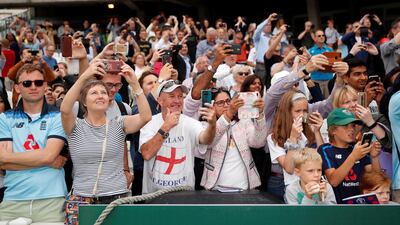 England celebrate winning the Cricket World Cup The Oval, London, Britain. England fans during the celebrations. Reuters