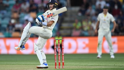 England batsman Sam Billings skies a shot to Australia's Scott Boland on the boundary and is out for 29. PA