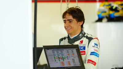 Esteban Gutierrez leads F1 rookies with six points. Tom Gandolfini / AFP
