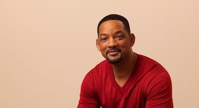 American actor and author Will Smith's appearance in Sharjah is his first guest spot at an international literary festival. Photo: Tristan Fewings