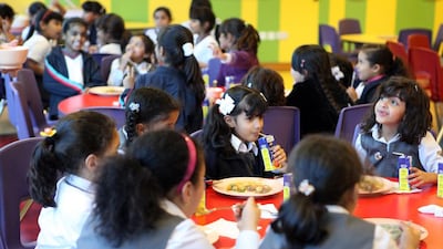 The Khalifa Foundation says that children can buy a sandwich for Dh1 and a subsidised 500ml water for 50 fils. Rich-Joseph Facun / The National