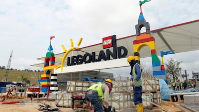 6. Dubai Parks & Resorts This complex of five linked theme parks will be built in Jebel Ali close to the Expo 2020 site. The first phase of the project, comprising the world’s first Bollywood theme park, Legoland Dubai and a Hollywood theme park called Motiongate Dubai, is due for completion in 2016. It is to also include a grand plaza of shops, restaurants and entertainments and a family-focused hotel. Merass is the developer behind the Dh10 billion project. Groundwork began in February. When completed, the ambitious project is expected to draw five million visitors a year. Meraas appointed the South Korean contractor Samsung C&T to oversee the overall project. The five-ring plan for the theme parks near the Expo site (and also near the new Al Maktoum airport) was announced in 2012 as part of a government push to double annual visitor numbers to 20 million by 2020. Since then, Meraas has said it had “made substantial progress towards finalising key components and partnerships” with movie studios, contractors and theme park operators. Stephen Morrison / EPA