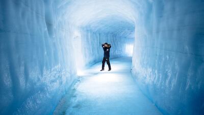 Into the glacier/ Langjökull. Courtesy of Into The Glacier