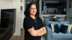 Shelina Jokhiya bought her home in the same year she launched Decluttr Me. Chris Whiteoak / The National