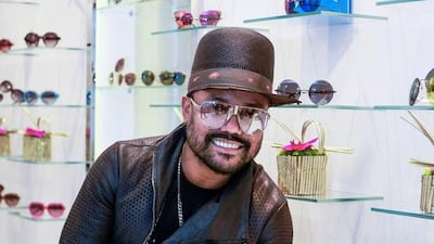 Filipino-American rapper and founder member of the Black Eyed Peas, Apl.de.Ap, at Jumeirah Beach Hotel, Dubai, where he DJ’ed at the opening of the Middle East’s first Sama Eyewear boutique. Victor Besa for The National