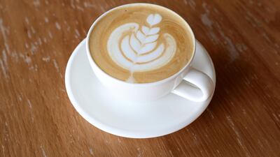 The study found that no increased stiffening of arteries was associated with those who drank up to 25 ups of coffee a day when compared with those who drank less than one cup a day. Chris Whiteoak/ The National