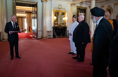 Noting the value to society in diversity, Britain's King Charles III said he would cherish all who followed their conscience. PA