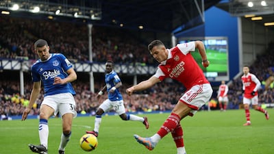 Ben White - 6, Was tested by McNeil but defended well and played some nice switches. His sloppy pass was almost punished. Getty