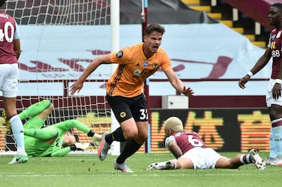 Three wins in three matches since the restart have put Wolves in top four contention. AFP