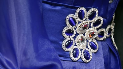 October 13, 2011 - Opening night of the Abu Dhabi Film Festival at the Fairmont offered glimpses of fashion accessories on the red carpet in Abu Dhabi, UAE. DELORES JOHNSON / The National