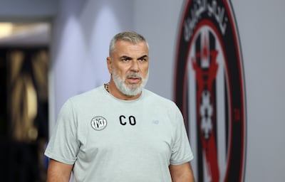 Al Jazira manager Cosmin Olaroiu said his team must learn from their mistakes against Al Ittihad. Chris Whiteoak / The National