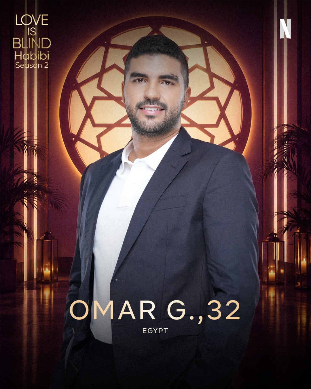 Omar G says the ocean is his 'comfort zone'. Photo: Netflix