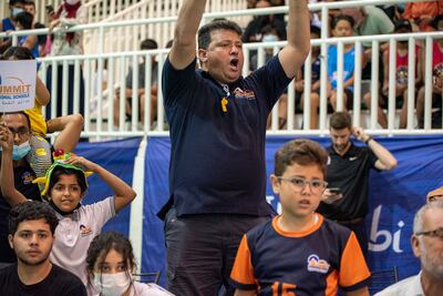 Parents have come out in support of their budding basketball players from the outset. Photo: sport360 / DCT Abu Dhabi