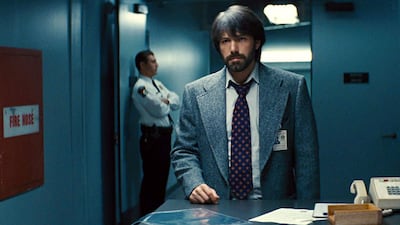 'Argo' (2012) Directed by and starring Ben Affleck, this historical drama tells the story of a CIA agent who goes undercover to rescue six Americans in Tehran during the US hostage crisis in Iran in 1979. It’s a masterful piece by Affleck and keeps viewers on the edge of their seats. The film won three Academy Awards: Best Picture, Best Adapted Screenplay and Best Film Editing. Samia Badih, arts editor. Warners Bros