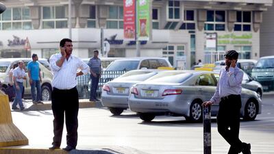 The UAE has an 83 per cent mobile subscriber penetration rate. Lee Hoagland / The National