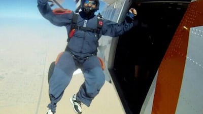 A holiday for three brothers from Saudi Arabia took a tragic turn when one of them died during a skydive. Riyadh resident Majed Al Shuaiby, 35, died in Dubai while on vacation with his twin brother Mansour and older brother Thamer. Courtesy Thamer Al Shuaiby