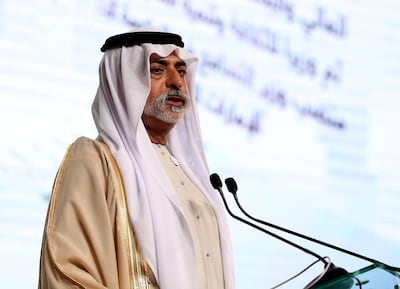 Sheikh Nahyan said conflict could be avoided with better dialogue and understanding. Chris Whiteoak / The National