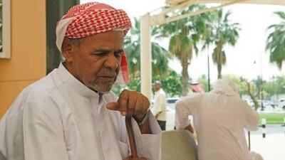 Ali Abdullah, a 70-year-old Emirati who was partially blind, has had his sight restored following corneal-transplant surgery.