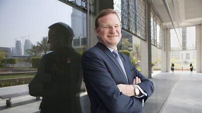 Alan Robertson of Jones Lang LaSalle Mena expects the country's property market to keep buzzing "for the foreseeable future". Jaime Puebla / The National