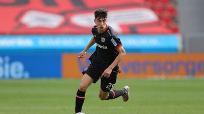 Bayer Leverkusen's Kai Havertz wants to join a Premier League club. The 21-year-old Germany midfielder is a reported target for Chelsea and Manchester United. (Guardian). Getty