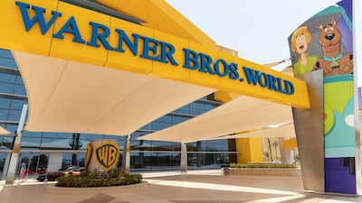 Warner Bros World theme park on Yas Island. Antonie Robertson / The National