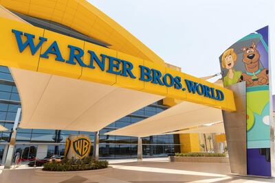 Warner Bros World theme park on Yas Island. Antonie Robertson / The National