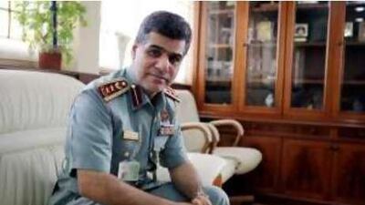 Colonel Abdulrahman al Hammadi of the Abu Dhabi Police says residue from the ground can show where a crime took place.