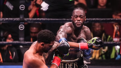 May 18, 2019: Wilder beat Dominic Breazeale (USA) by KO in Round 1. Wilder dealt out another first-round battering, this time to a hapless Breazeale, who could not recover from a knockdown that occurred with 43 seconds left. It was Wilder's 20th first-round KO to leave his record at 40-0-1. Getty Images
