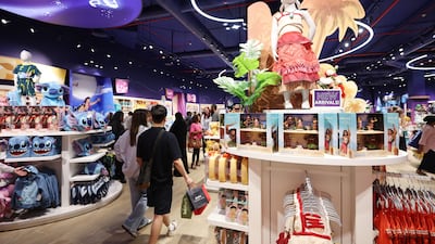 The region's first standalone Disney Store opened in Kuwait in November 2022
