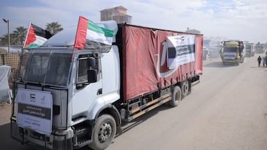 The UAE has been at the forefront of aid delivery efforts to Gaza since war broke out in 2023. Wam