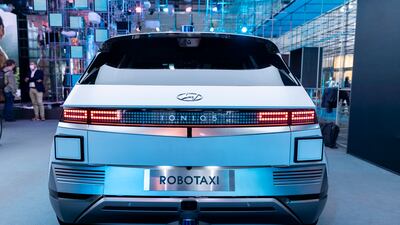 The Hyundai Ioniq 5 Robotaxi will take to the streets in 2023. Getty Images