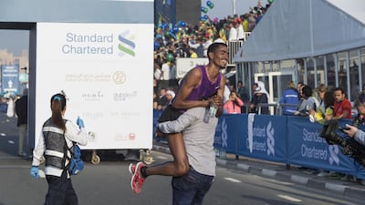 What does the Enda running shoe reveal about African's economic health? Antonie Robertson/The National