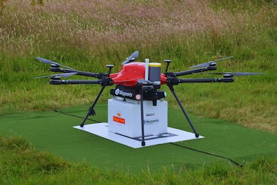 Drones will be used to transport mail to postal workers on different islands in the Orkney archipelago in north-eastern Scotland. PA