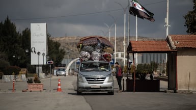 People seeking to travel from Lebanon to Syria. Getty Images
