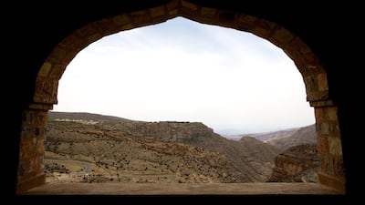 Alila Jabal Akhdar overlooks the Jebel Akhdar range in Oman. Courtesy: Alila Hotels and Resorts
