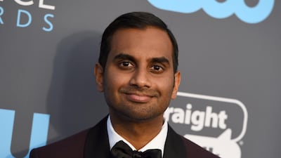 Aziz Ansari said at a standup show in New York that a sexual misconduct allegation was humiliating, but he hopes he’s become better since. AP file