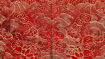 Detail of Festival Robe, Qing dynasty. Courtesy of The Metropolitan Museum of Art