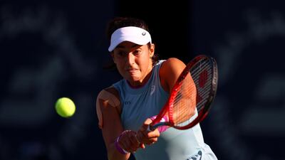 Caroline Garcia fought back from a set down and a break in the third set to beat Angelique Kerber. Getty Images