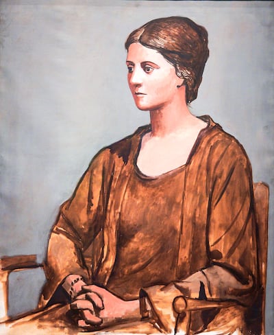 Portrait of a Seated Woman (Olga) by Pablo Picasso, 1923. Victor Besa / The National