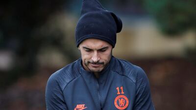 Chelsea's Pedro. Reuters
