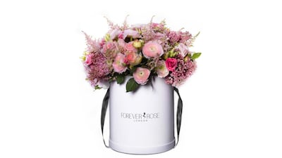 Carry Me bouquet, Dh500, Forever Rose boutiques across the UAE