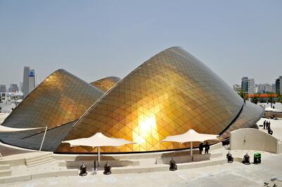 The UAE Pavilion at Shanghai Expo in 2010. Philippe Lopez / AFP