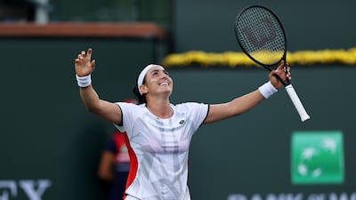 Ons Jabeur is expected to rise to eighth in the rankings. AFP