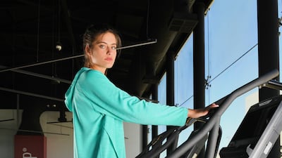 Cut so it doesn't ride up on the hips, these specially designed pieces allow customers to exercise in public freely and modestly.