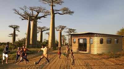 Studio Mortazavi and Thinking Huts have designed a 3D-printed school for Madagascar. All photos courtesy Studio Mortazavi