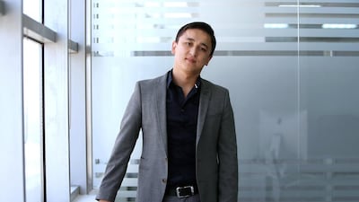 Ulugbek Yuldashev, the founder of awok.com, an e-commerce site, moved to Dubai from Kyrgyzstan in 2006. Pawan Singh / The National