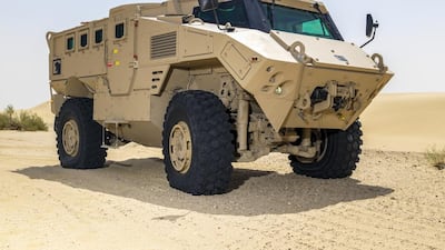 Denel Vehicle Systems, a division of Denel, last year signed a contract with Nimr Automotive in the UAE to produce its range of six-wheeled N35 armoured vehicles. Courtesy Nimr
