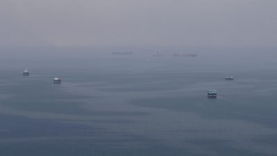 Shipping in the Strait of Hormuz. Reuters
